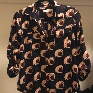 LOFT Button-up Blouse